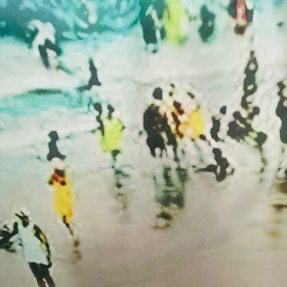 Anthropologie Dream Daily Beach Scene Halter Dress ~ L - Picture 4 of 6